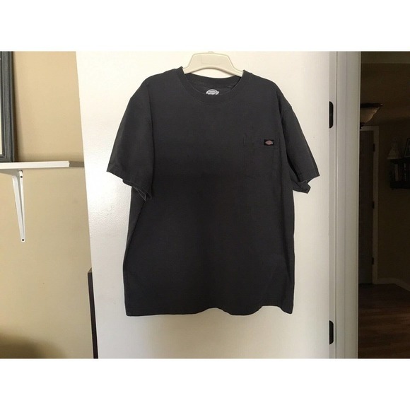 Dickies Men’s T Shirt XL/TG Gray Cotton Pre-owned￼ - Picture 3 of 8